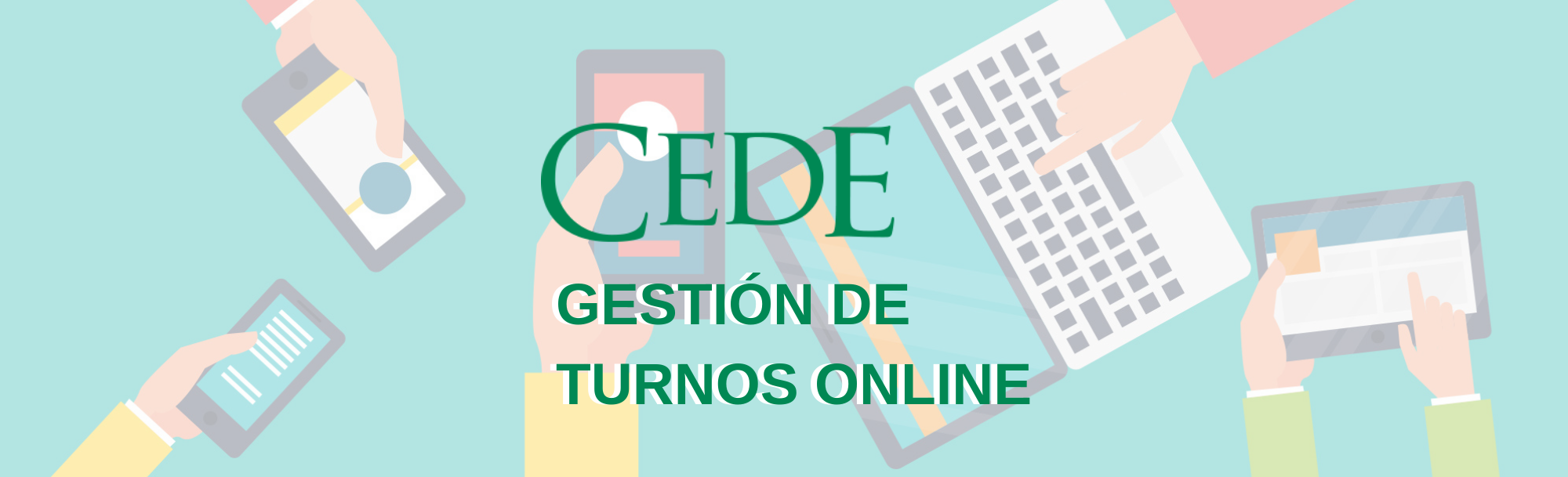 CEDE | Gestión de turnos online